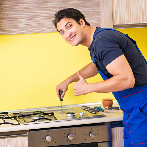 what are your typical service costs for stove repair in Larch Way WA